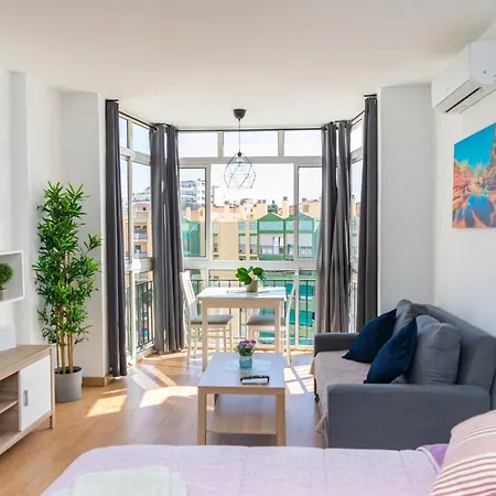 Lägenhet Vis6 - Nuevo, Reformado, Centro De Torremolinos, Playa A 850 Metros, Wifi, Vistas A La Ciudad *